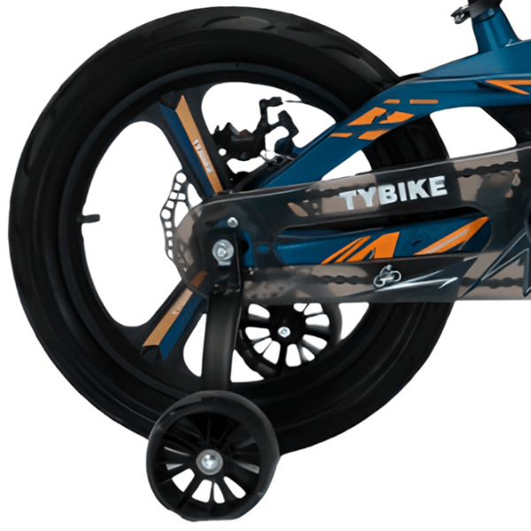 Bicicletă TyBike BK-09 20" 20" Blue Orange Aliaj de magneziu / Pentru copii photo 1