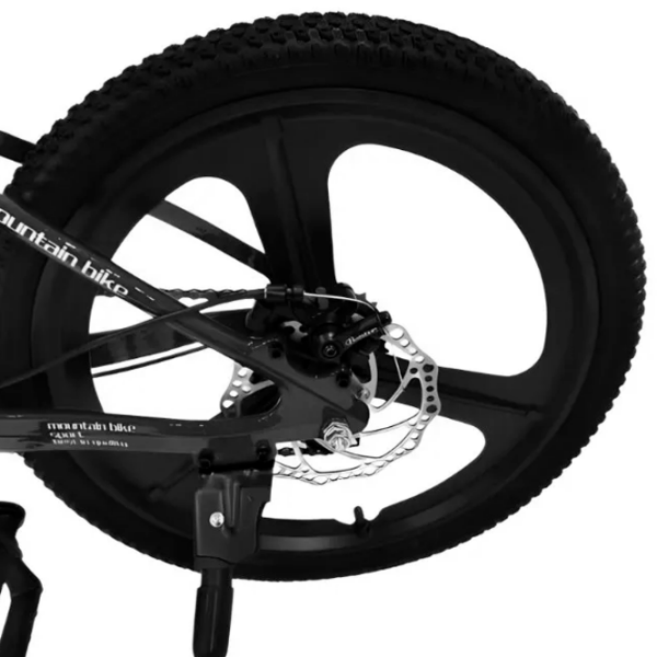 Bicicletă TyBike BK-7 20" 20" Blue Black Aliaj de magneziu / Pentru copii photo 5