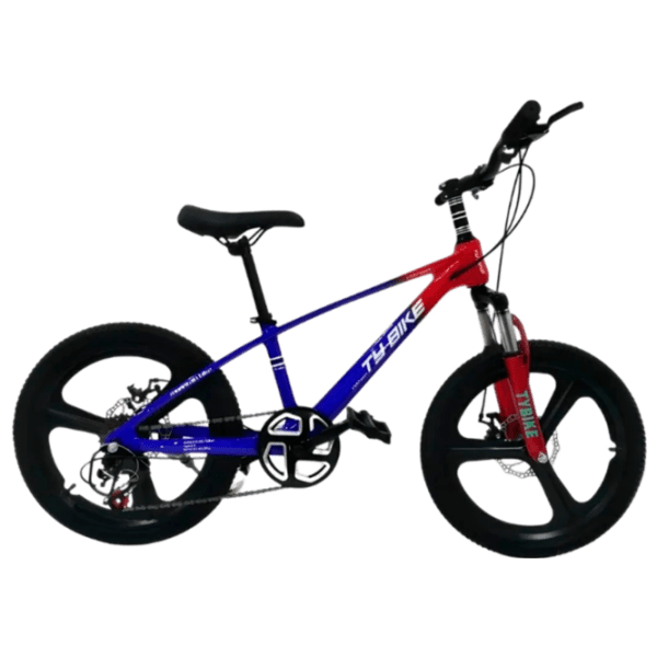Bicicletă TyBike BK-7 20" 20" Red Blue Aliaj de magneziu / Pentru copii photo 1