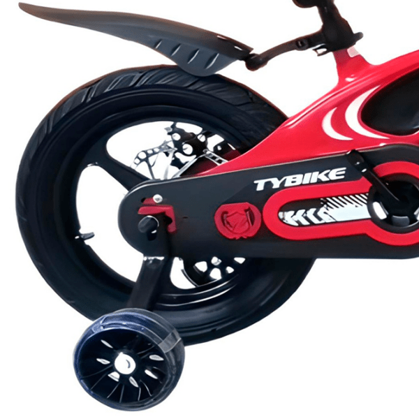 Bicicletă TyBike BK-2 12" 12" Red Black Aliaj de magneziu / Pentru copii photo 2