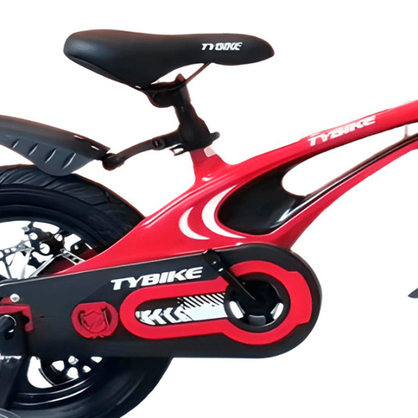 Bicicletă TyBike BK-2 12" 12" Red Black Aliaj de magneziu / Pentru copii photo 3