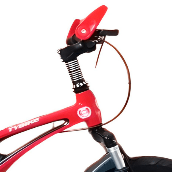 Bicicletă TyBike BK-2 12" 12" Red Black Aliaj de magneziu / Pentru copii photo 4