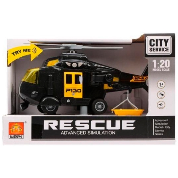 Elicopter Wenyi Rescue Advanced Simulation WY760A
Yellow
Black  photo 4