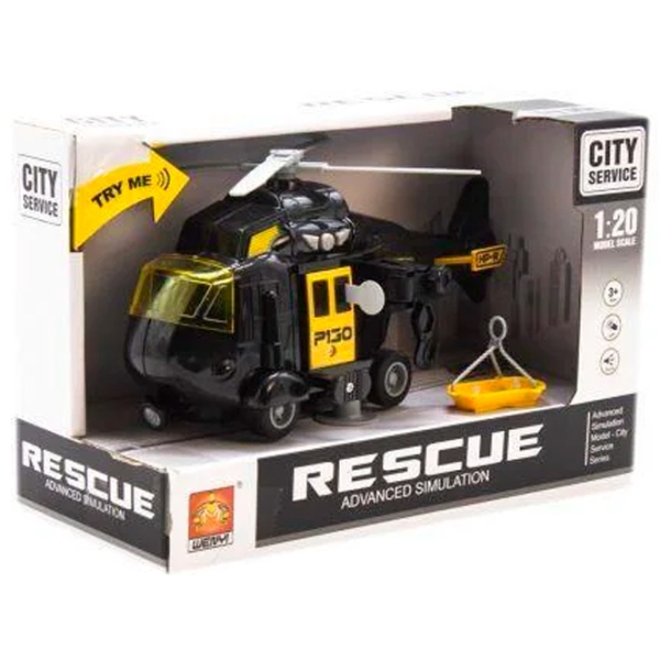 Elicopter Wenyi Rescue Advanced Simulation WY760A
Yellow
Black  photo 5