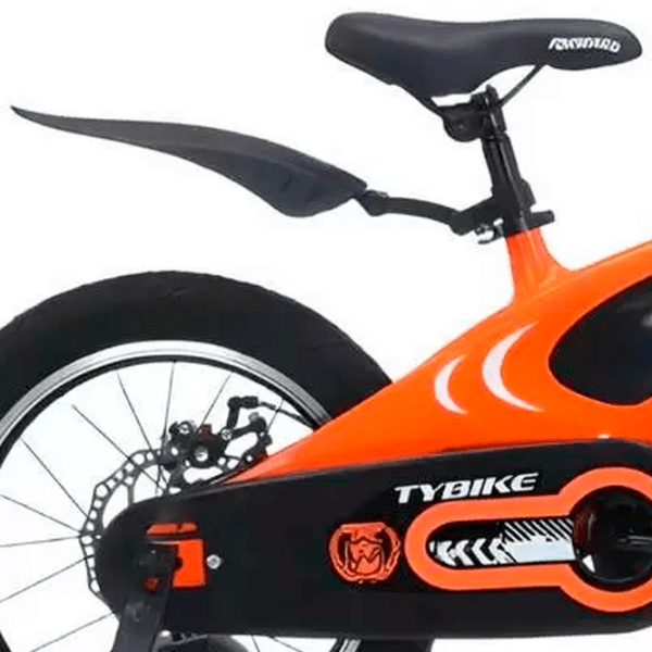 Велосипед TyBike BK-1 Spoke 16" 16" Оранжевый Черный Магниевый сплав / Детский photo 4