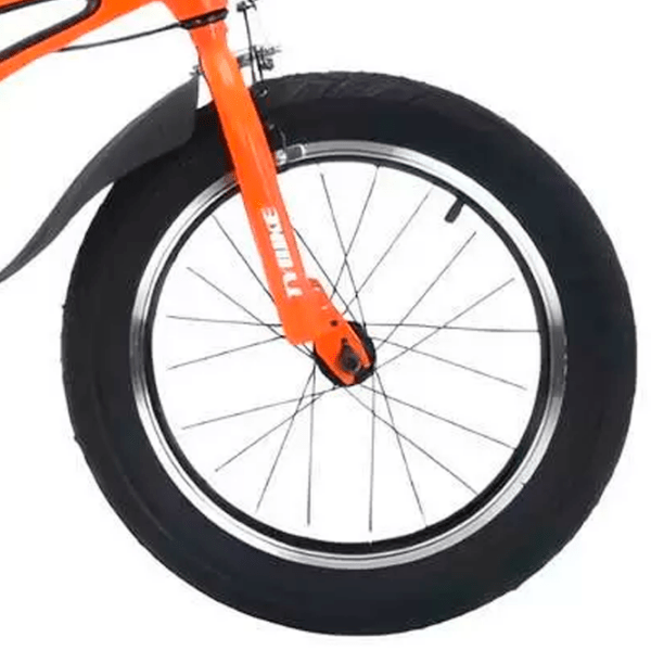 Велосипед TyBike BK-1 Spoke 16" 16" Оранжевый Черный Магниевый сплав / Детский photo 8