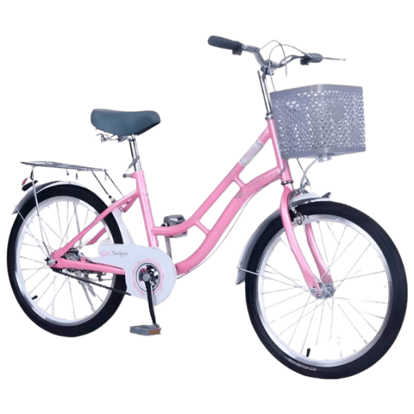 Велосипед TyBike DF-01 20" 20" Розовый White Сталь / Детский photo 1