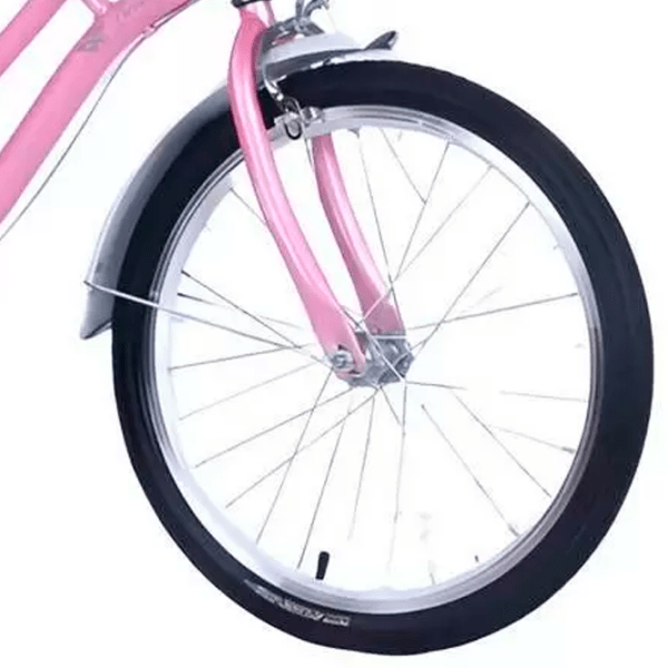 Велосипед TyBike DF-01 20" 20" Розовый White Сталь / Детский photo 5