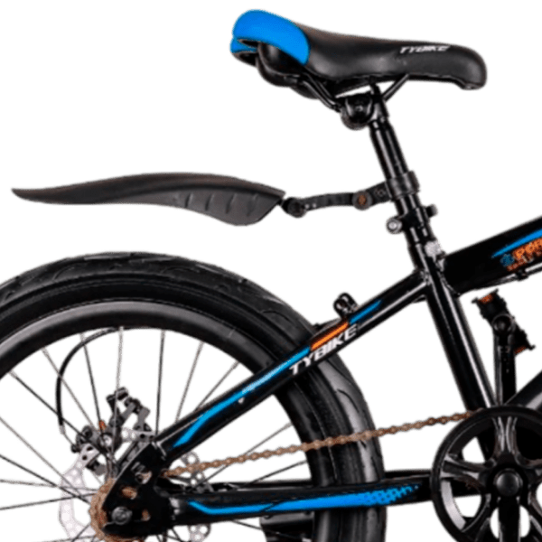 Bicicletă TyBike BK-10 20" 20" Blue Black Oțel / Pentru copii photo 3