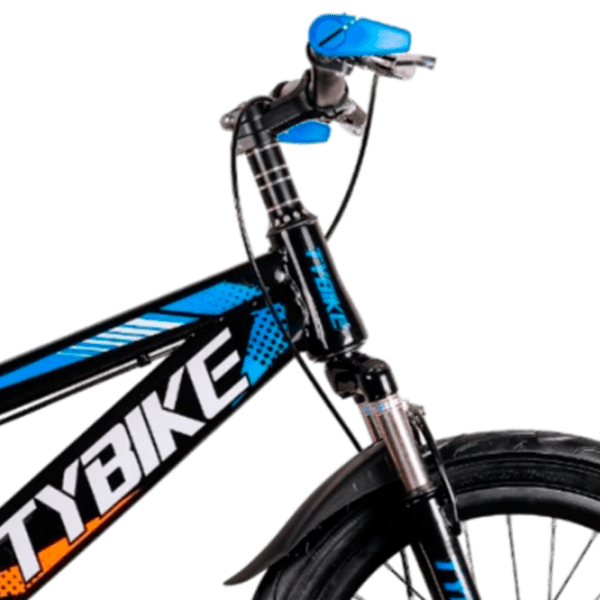 Bicicletă TyBike BK-10 20" 20" Blue Black Oțel / Pentru copii photo 4