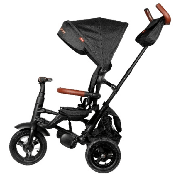 Трицикл Qplay Rito Deluxe Черный Пластик/ Детский photo 2
