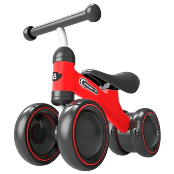 Bicicletă fără pedale Beise Grow Future 5.7" Red Black Plastic / Pentru copii photo 1