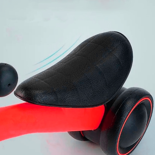 Bicicletă fără pedale Beise Grow Future 5.7" Red Black Plastic / Pentru copii photo 4