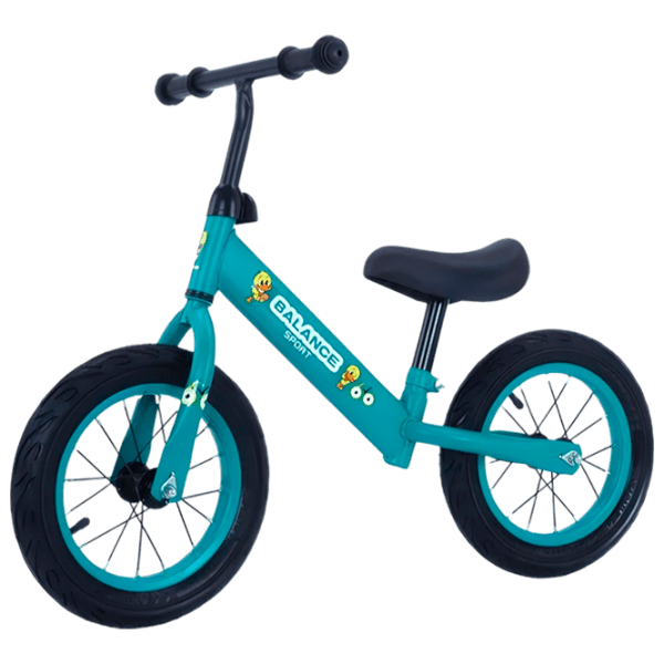 Bicicletă fără pedale 4Play Balance AEBS 12" 12" Blue Turquoise Metal / Pentru copii photo 1