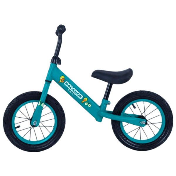 Bicicletă fără pedale 4Play Balance AEBS 12" 12" Blue Turquoise Metal / Pentru copii photo 2