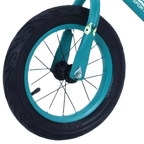 Bicicletă fără pedale 4Play Balance AEBS 12" 12" Blue Turquoise Metal / Pentru copii photo 3