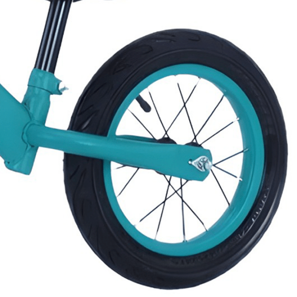 Bicicletă fără pedale 4Play Balance AEBS 12" 12" Blue Turquoise Metal / Pentru copii photo 5