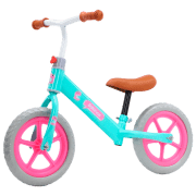 Bicicletă fără pedale 4Play Balance A66 12" 12" Mint Pink Metal / Pentru copii