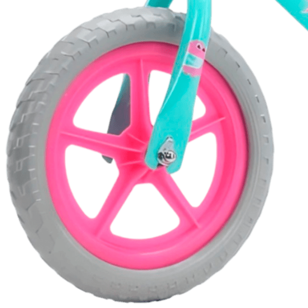 Bicicletă fără pedale 4Play Balance A66 12" 12" Mint Pink Metal / Pentru copii photo 2