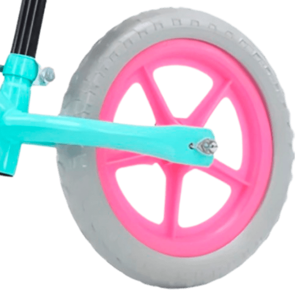Bicicletă fără pedale 4Play Balance A66 12" 12" Mint Pink Metal / Pentru copii photo 5