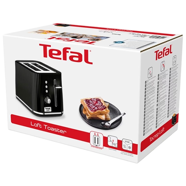 Toster Tefal TT761838 Black 850 W, Numărul de grade de prăjire: 7 photo 5
