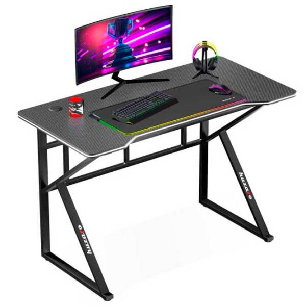 Masă gaming Huzaro Hero 1.6 Black  photo 5