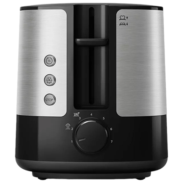 Toster Philips HD2635/ 90 Black 950&nbsp;W, Numărul de grade de prăjire: 7 photo 2