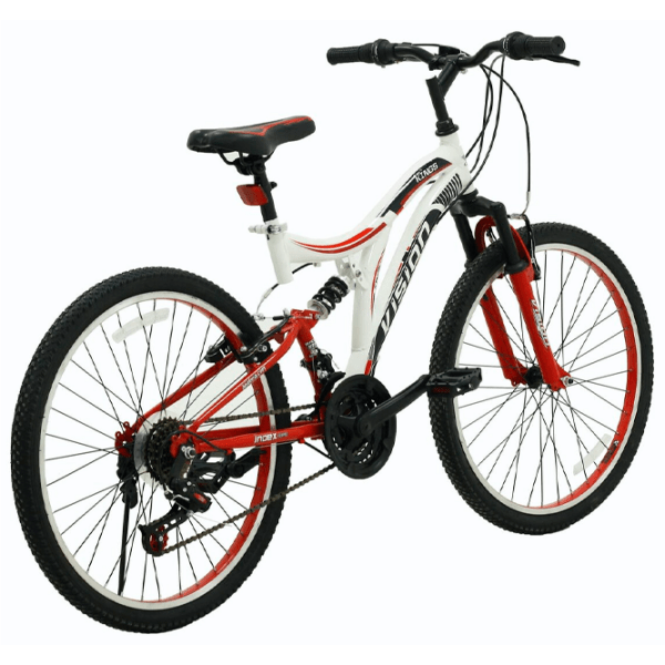 Bicicletă Belderia Vision Kings 24" 24" White Red Aluminiu / Pentru adulți photo 2