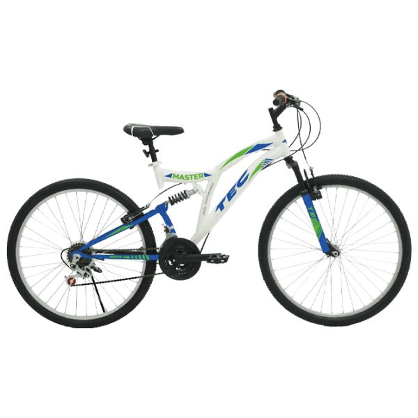 Bicicletă Belderia Tec Master 20" 20" White Blue Oțel / Pentru copii photo 1