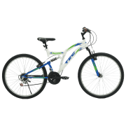 Bicicletă Belderia Tec Master 20" 20" White Blue Oțel / Pentru copii