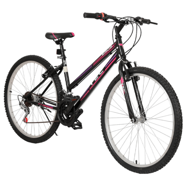 Bicicletă Belderia Tec Eros 26" 26" Black Pink Aluminiu / Pentru adulți photo 2