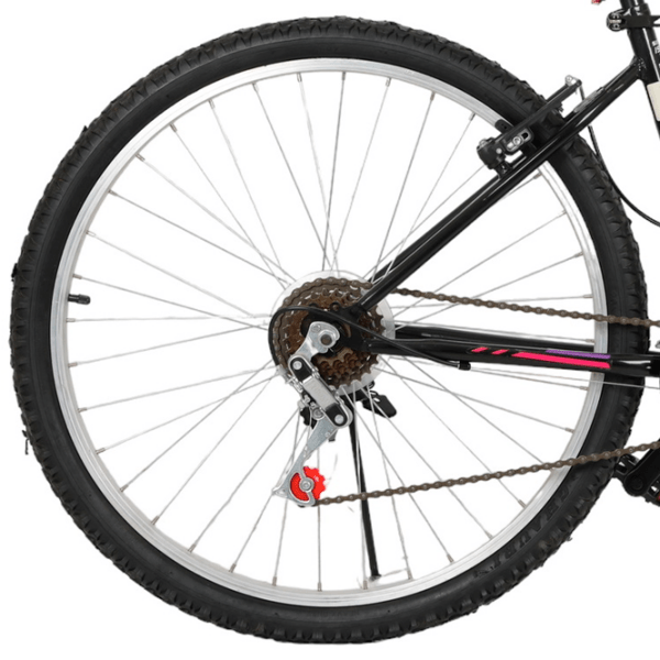Bicicletă Belderia Tec Eros 26" 26" Black Pink Aluminiu / Pentru adulți photo 4