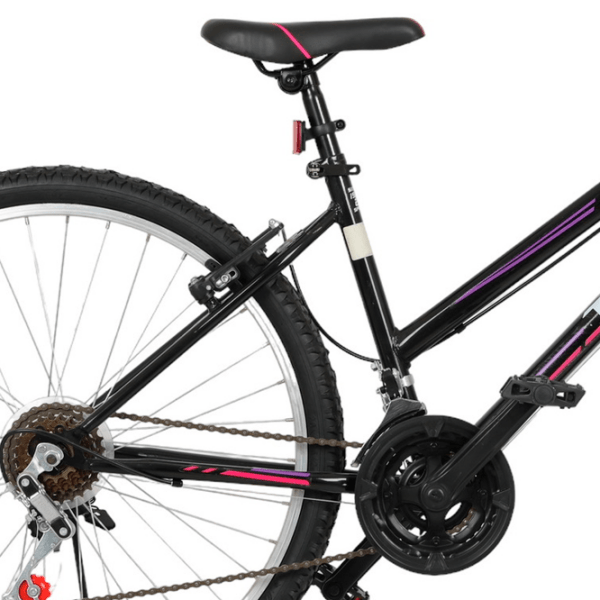 Bicicletă Belderia Tec Eros 26" 26" Black Pink Aluminiu / Pentru adulți photo 5