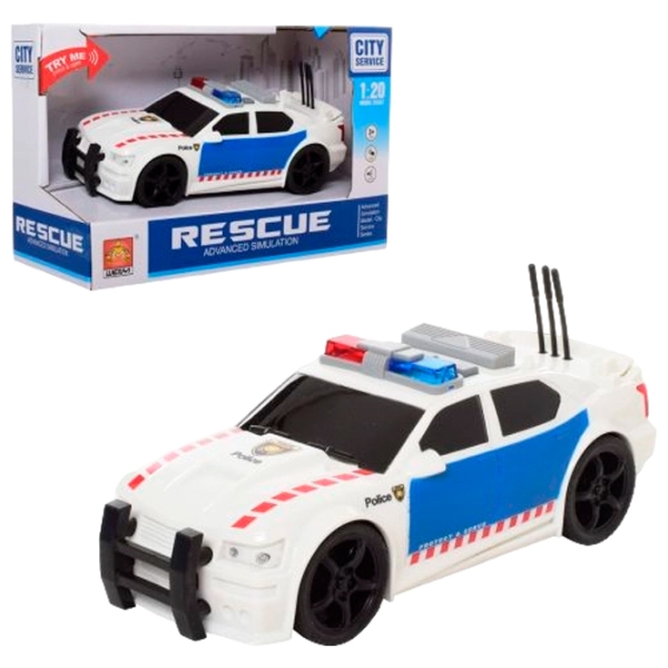 Машинка Wenyi Police Car WY500D
Черный
Белый  photo 4