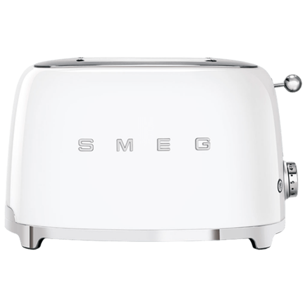 Toster Smeg TSF01WHEU White 950&nbsp;W, Numărul de grade de prăjire: 6 photo 1