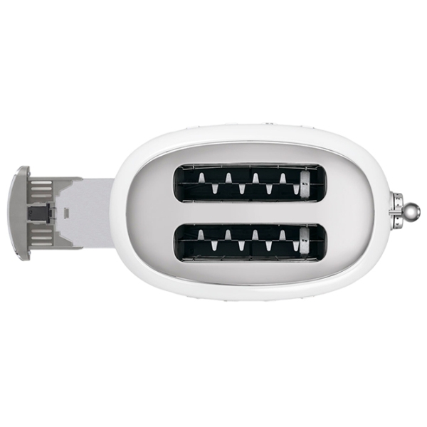 Toster Smeg TSF01WHEU White 950&nbsp;W, Numărul de grade de prăjire: 6 photo 4