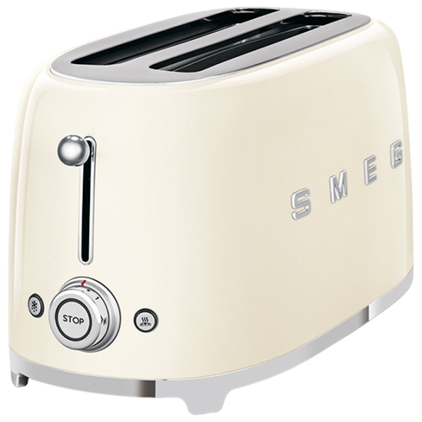Toster Smeg TSF02CRE Beige 950&nbsp;W, Numărul de grade de prăjire: 6 photo 2