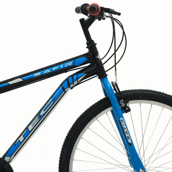 Bicicletă Belderia Tec Safir 24" 24" Blue Black Oțel / Pentru adulți photo 5