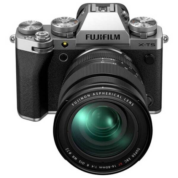 Cameră foto FujiFilm X-T5 XF16-80mmF4 R OIS WR + XF 16-80mmF4 R OIS WR Silver CMOS, 40.2 MP, f/ 1.4 - f/ 2.8 photo 3