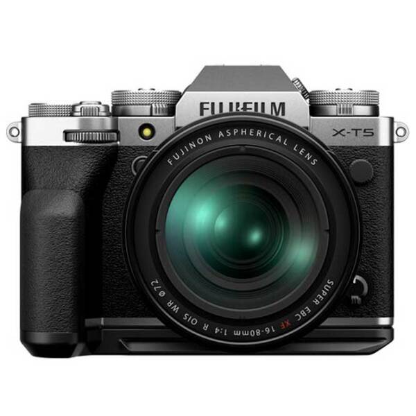 Cameră foto FujiFilm X-T5 XF16-80mmF4 R OIS WR + XF 16-80mmF4 R OIS WR Silver CMOS, 40.2 MP, f/ 1.4 - f/ 2.8 photo 4