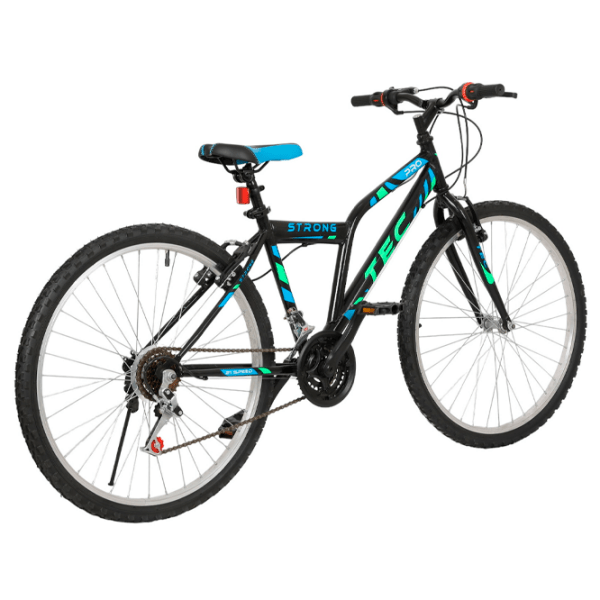 Bicicletă Belderia Tec Strong 26" 20" Black Blue Oțel / Pentru copii photo 3