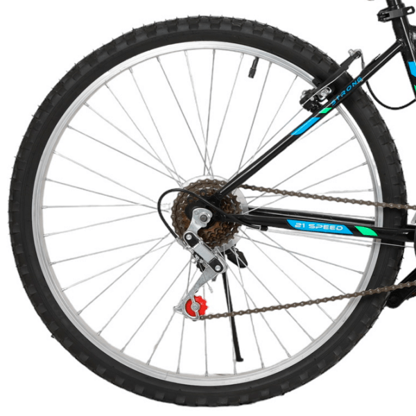 Bicicletă Belderia Tec Strong 26" 20" Black Blue Oțel / Pentru copii photo 4