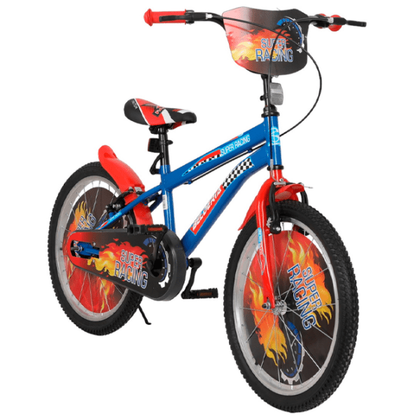Bicicletă Belderia Super Racing 20" 20" Blue Red Oțel / Pentru copii photo 2