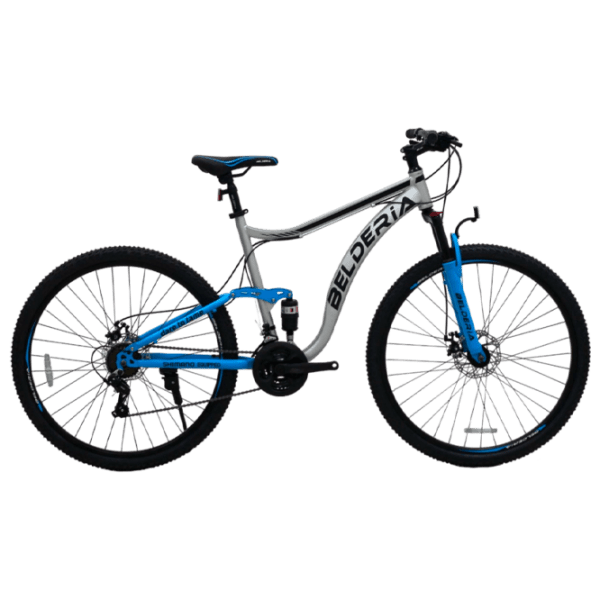 Bicicletă Belderia Camp XC 200 29" 29" Gray Blue Oțel / Pentru adulți photo 1
