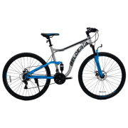 Bicicletă Belderia Camp XC 200 29" 29" Gray Blue Oțel / Pentru adulți