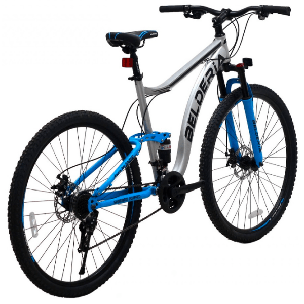 Bicicletă Belderia Camp XC 200 29" 29" Gray Blue Oțel / Pentru adulți photo 2