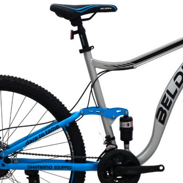 Bicicletă Belderia Camp XC 200 29" 29" Gray Blue Oțel / Pentru adulți photo 4
