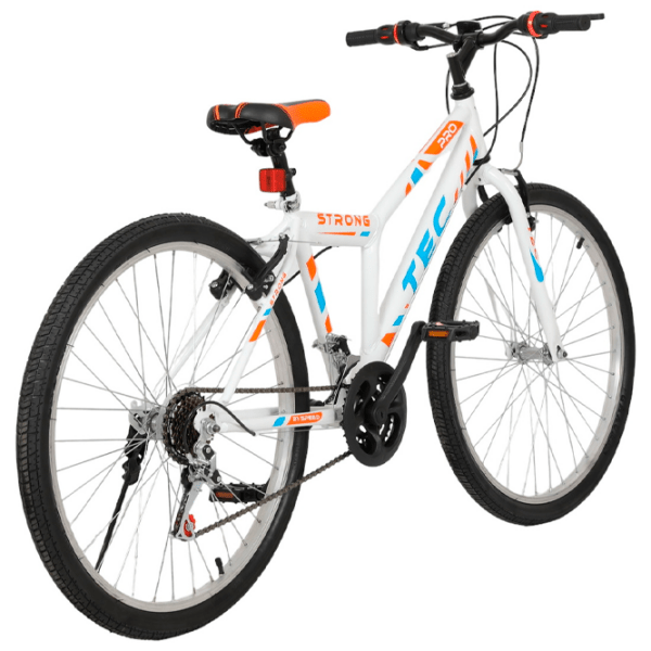 Bicicletă Belderia Tec Strong 24" 24" White Orange Oțel / Pentru copii photo 3