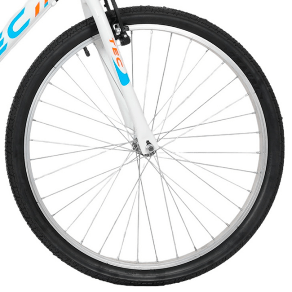 Bicicletă Belderia Tec Strong 24" 24" White Orange Oțel / Pentru copii photo 7