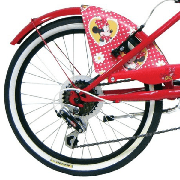 Bicicletă Mondo Minnie Mouse Ballerina 20" 20" Red White Aluminiu / Pentru copii photo 2